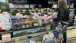 La inflación es del 33,5% en 12 meses.