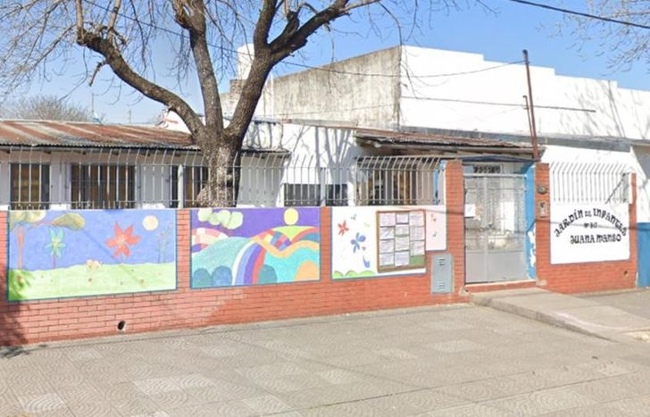 El jardín donde habrían ocurrido los abusos.