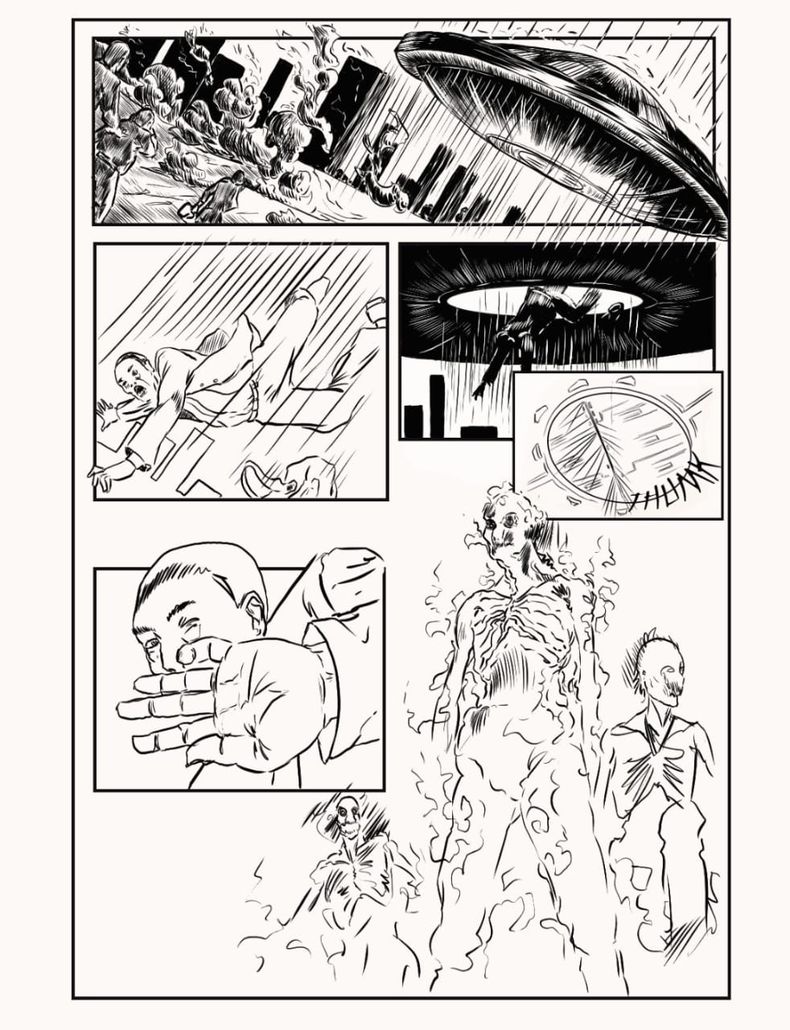 Las primeras historias ya se convirtieron en dibujos gracias a la editorial de Lomas.