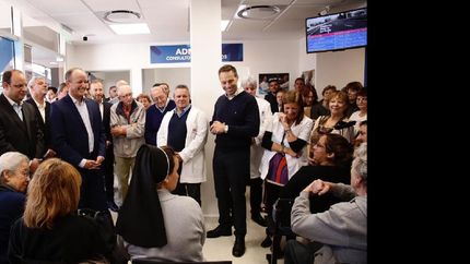 la comunidad de llavallol celebró las obras.
