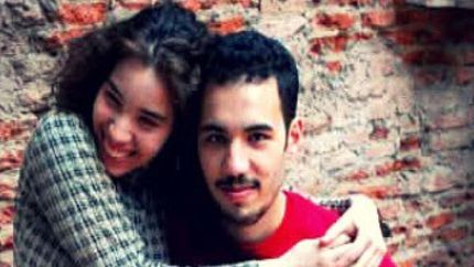 Luvi Torres y Leandro Kalén, en otros tiempos.