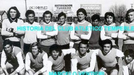 Oscar Mazzei fue una de las figuras del Temperley del 73. Oscar Mazzei fue una de las figuras del Temperley del 73.
