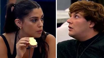 Se cruzaron Rosina y Emmanuel.
