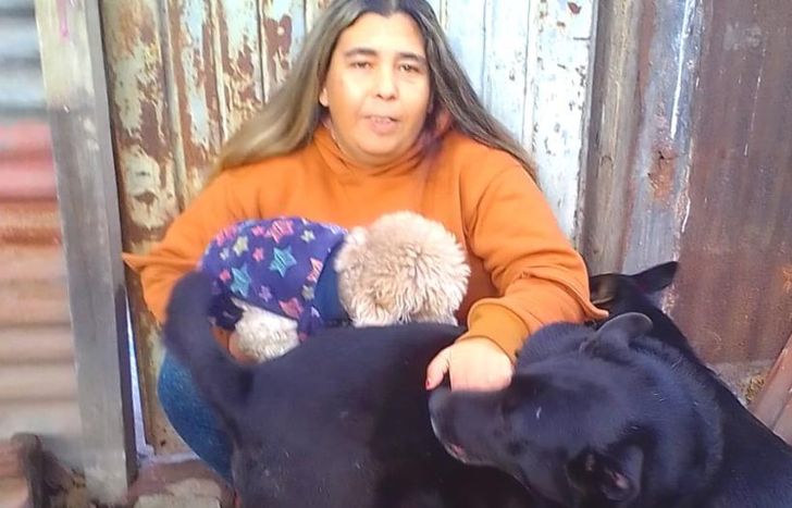 Una labor que Erika hace por el amor que le tiene a todos los animales.