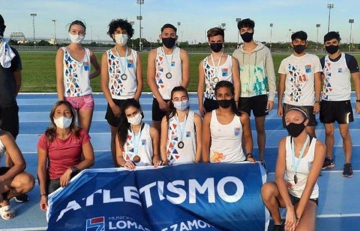 Un grupo de 22 chicos formaron parte de la delegación local.