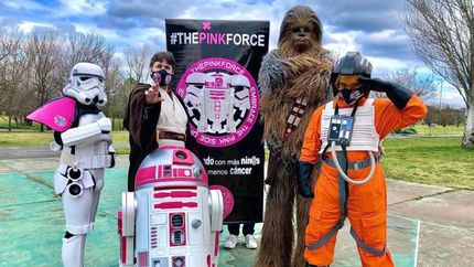 R2-D2 y Chewbacca son dos de los personajes que dirán presente en Lomas.