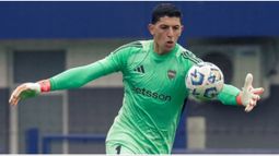 Leandro Brey, el ex Los Andes que salió campeón con Boca en la cancha de Banfield. Leandro Brey, el ex Los Andes que salió campeón con Boca en la cancha de Banfield.