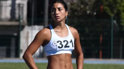 Violeta Aranda, vecina de Lomas, se trajo una medalla de Paraguay.