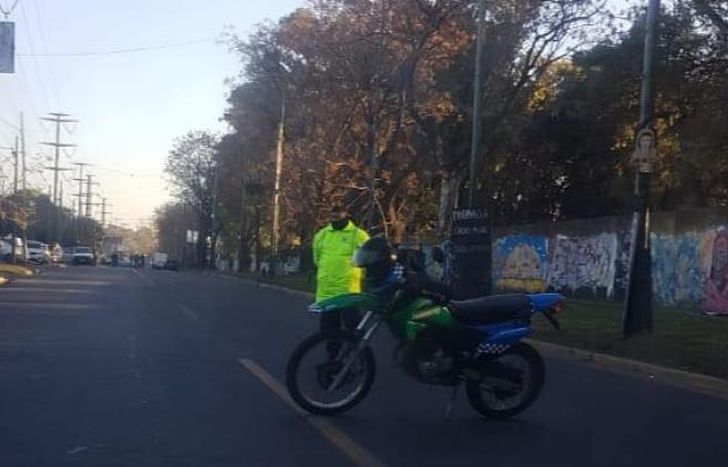 Sucedió esta mañana.