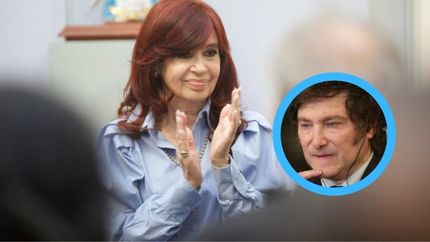 Cristina Kirchner volvió a criticar a Javier Milei.