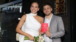 Se casaron Barbie Vélez y Lucas Rodríguez