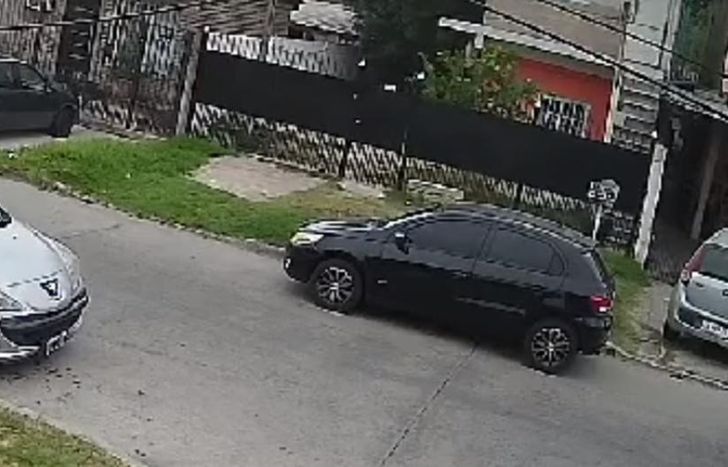 El auto que pisó por accidente al nene de 10 años.