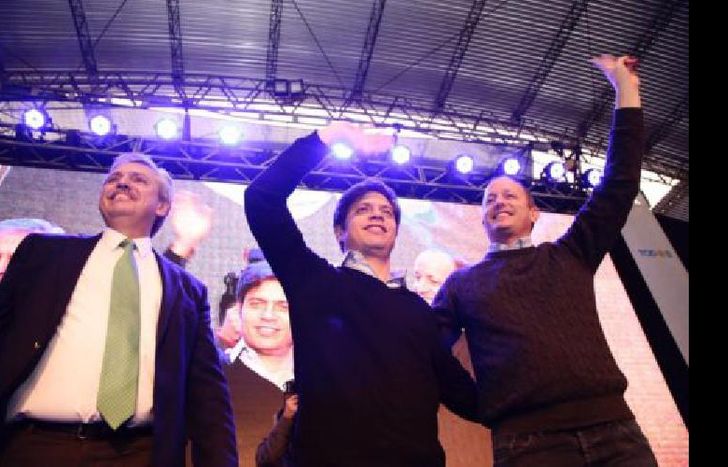 Insaurralde fue uno de los protagonistas de una campaña en la que participó de múltiples actos.