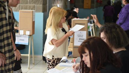 La votación se desarrolló con normalidad y a buen ritmo.