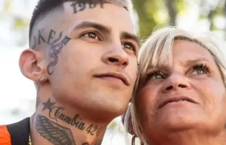 L-Gante y su mamá, denunciados.