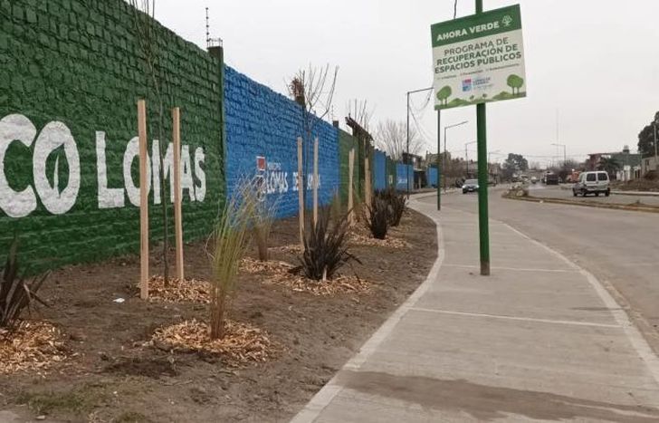 Espacio recuperado en Unamuno y Ejército de Los Andes.