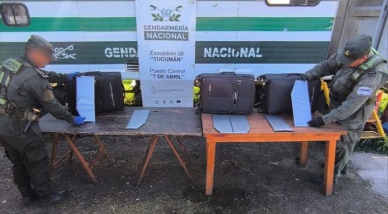 Intentaron traer coca&iacute;na desde Salta a Lomas de Zamora.