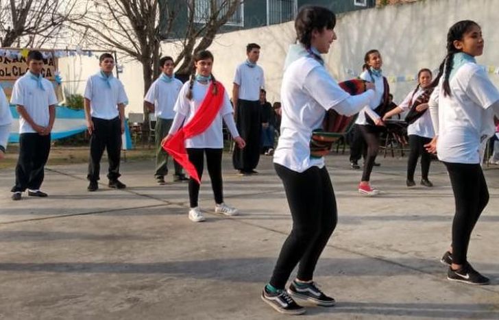 Ya estuvieron ensayando las coreografías.