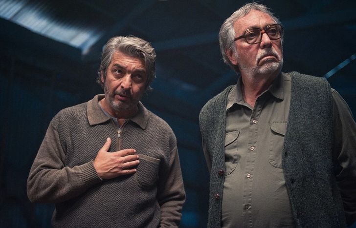 Ricardo Darín y Luis Brandoni en La Odisea de Los Giles.&nbsp;