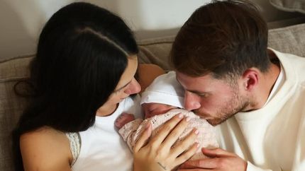 nacio alaia, la primera hija de alexis mac allister y ailen cova