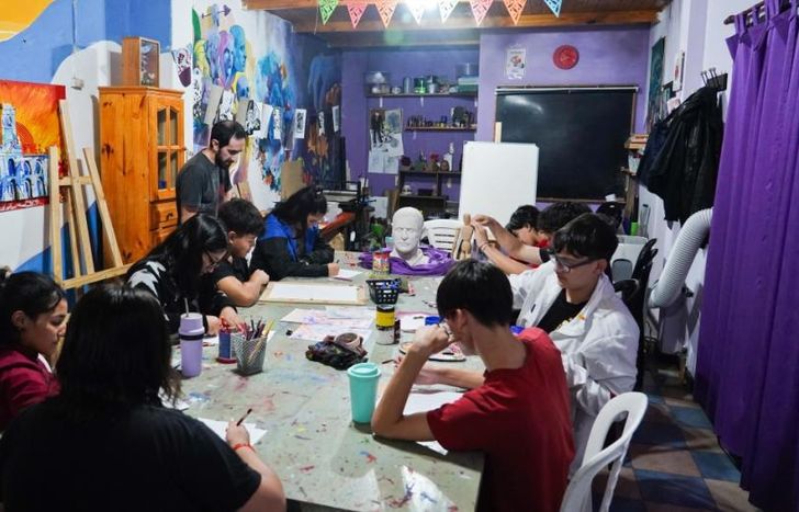 En los Puntos Jóvenes hay múltiples talleres gratuitos.