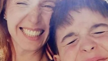 Diario La Unión | Natalia Ciak, junto a Joaquín, su hijo asesinado.