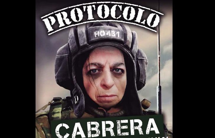 “Es la primera vez que escribo algo de actualidad”, comenta.