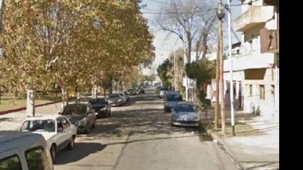 en una casa ubicada en Vicente López 1800, del barrio conocido como Crucecita.