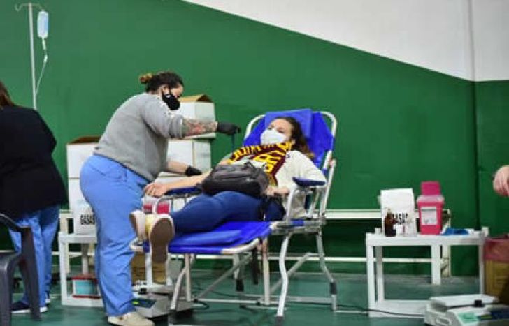 En el microestadio de Banfield.