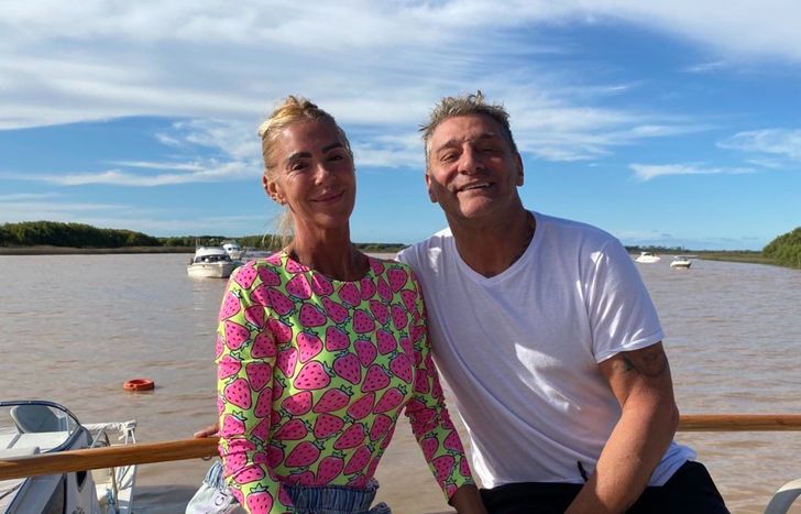 Mariela Prieto de Gran Hermano, con el Turco García.&nbsp;