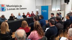 El primer encuentro se realizó en el Salón Eva Perón.