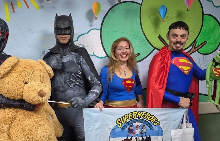 Para los voluntarios también fue un emotivo momento, a la espera de volver a repetir la visita.