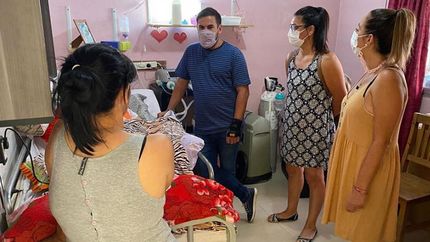 electrodependientes: tras meses de lucha, yuli pudo volver a su casa