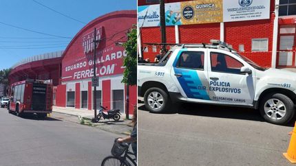 Los especialistas trabajaron en el lugar. Los especialistas trabajaron en el lugar.