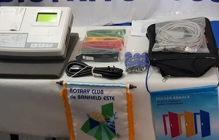 Lo entregado en la Sala Cestoni de Banfield.