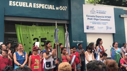 El festejo fue hoy por la mañana en Pasaje González 40, Lomas.