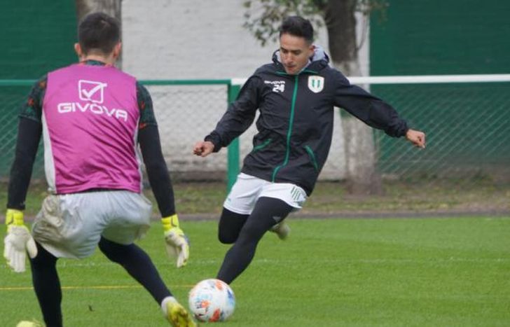 Altamarino y Sanguinetti son hoy los arqueros del plantel.