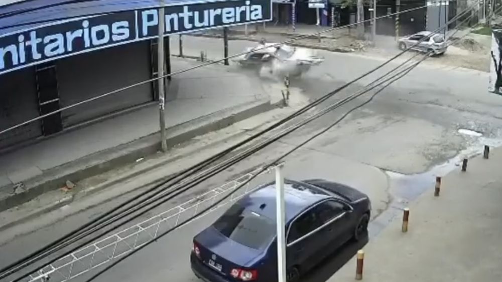 El choque ocurrió en Santa Catalina.