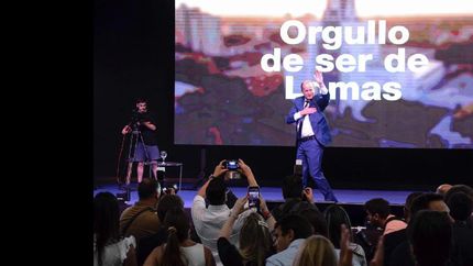 insaurralde invito a los vecinos a  ?sonar juntos el futuro de lomas?