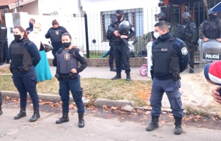 Ocurrió en una vivienda de Calderón de la Barca al 200.