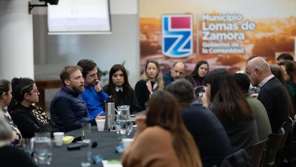 Federico Otermín y Nicolás Kreplak, en Lomas.