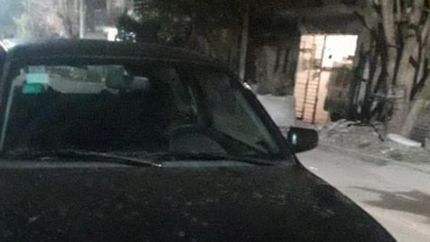 Uno de los autos robados.