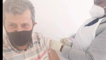soy muy optimista, dijo pablo berra, el lomense que recibio la segunda dosis de la vacuna de oxford