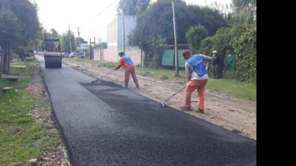 San José: avanzan los arreglos de calles y la colocación de luces LED