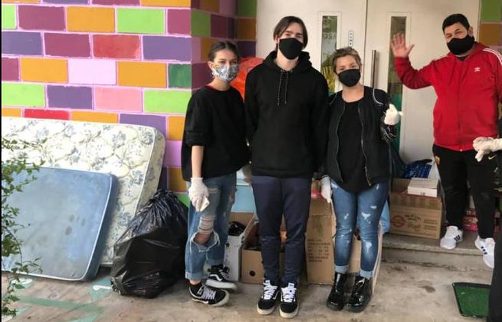 Los voluntarios del Hogar cuentan que las donaciones bajaron.