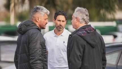 El Laucha volvió como director deportivo.