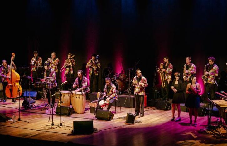 La Orquesta completa.