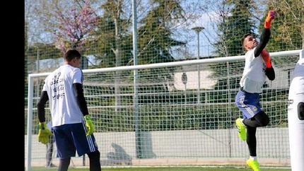 La Selección llevó a cabo el último entrenamiento en Madrid antes de viajar a Marruecos.