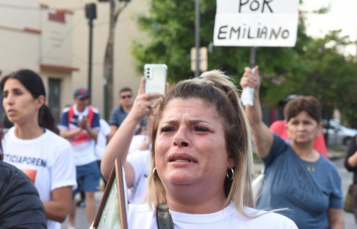 El dolor de Stella, la mamá de Emiliano.