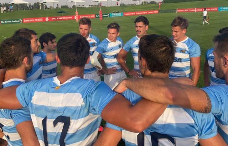 El equipo argentina marcha a paso firme.